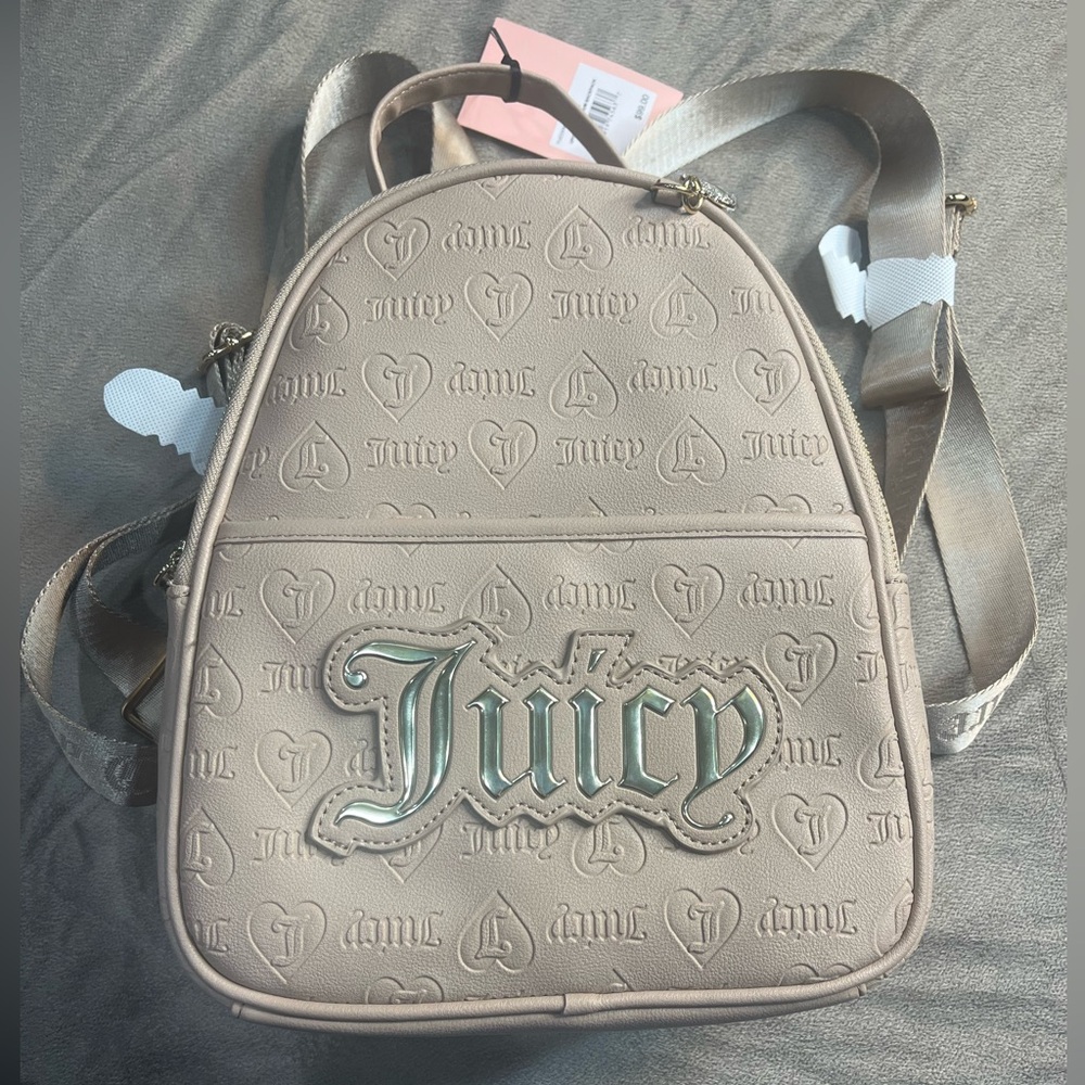 Juicy Couture Tan Mini Backpack